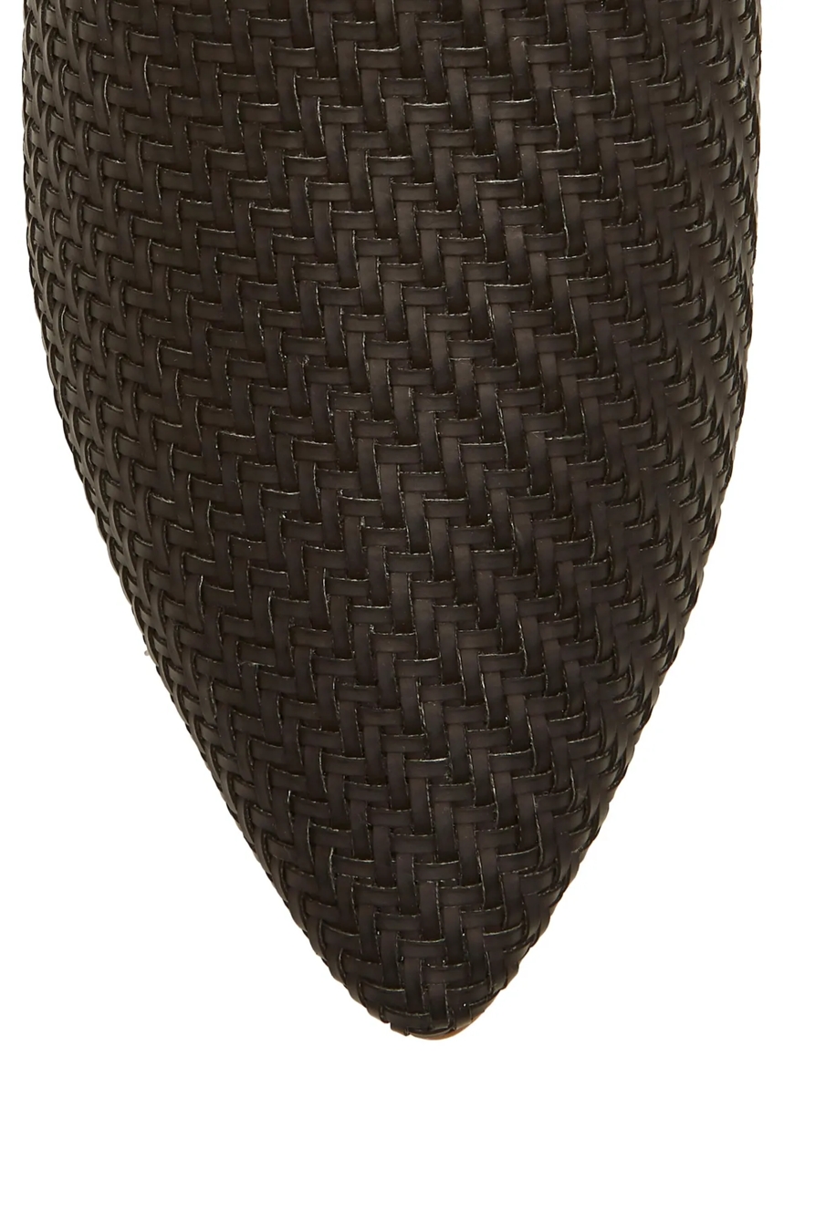 BRADELL LEATHER FLAT SLIDES, image 7
