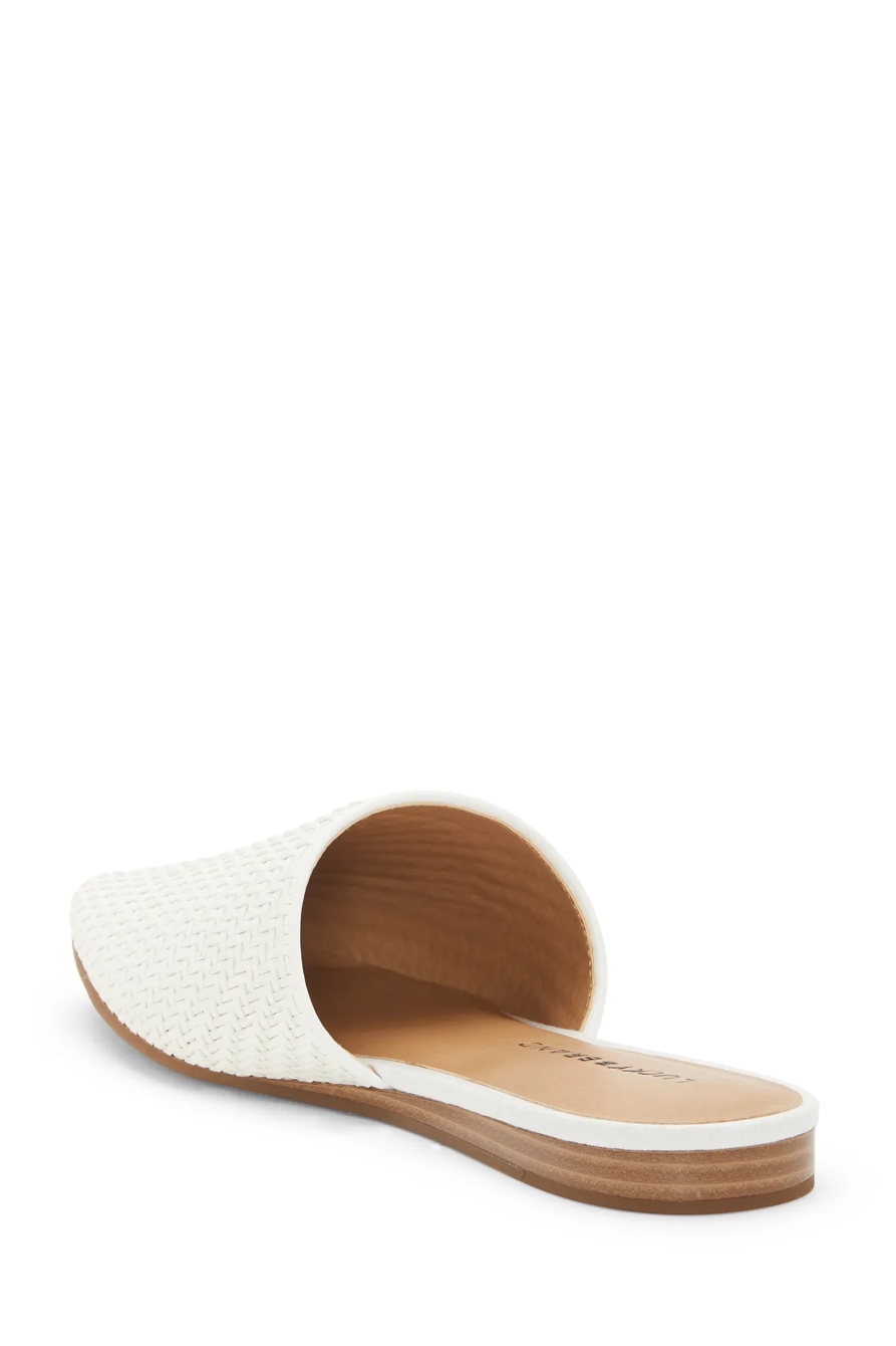 BRADELL LEATHER FLAT SLIDES, image 6