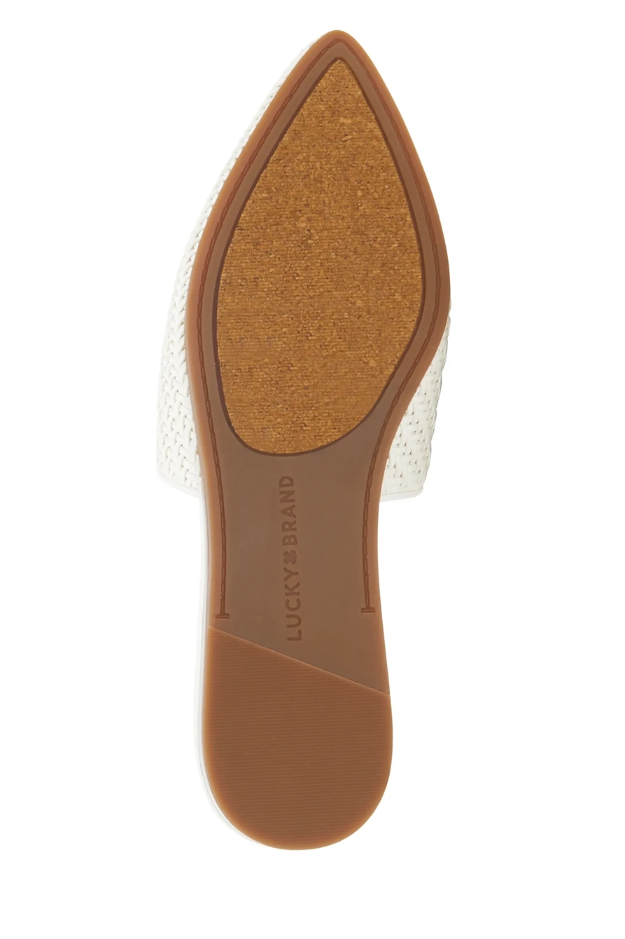 BRADELL LEATHER FLAT SLIDES, image 8