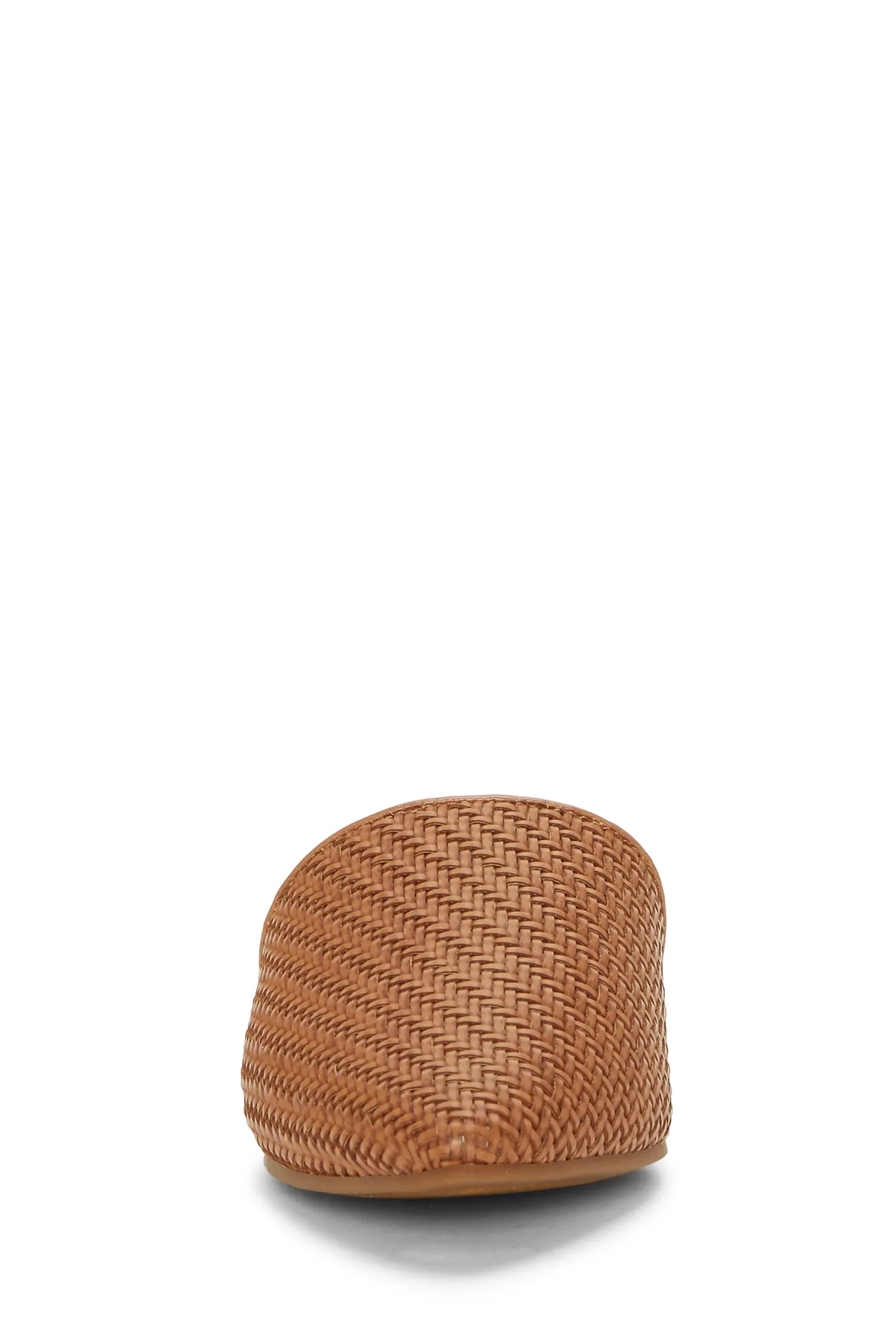 BRADELL LEATHER FLAT SLIDES, image 3