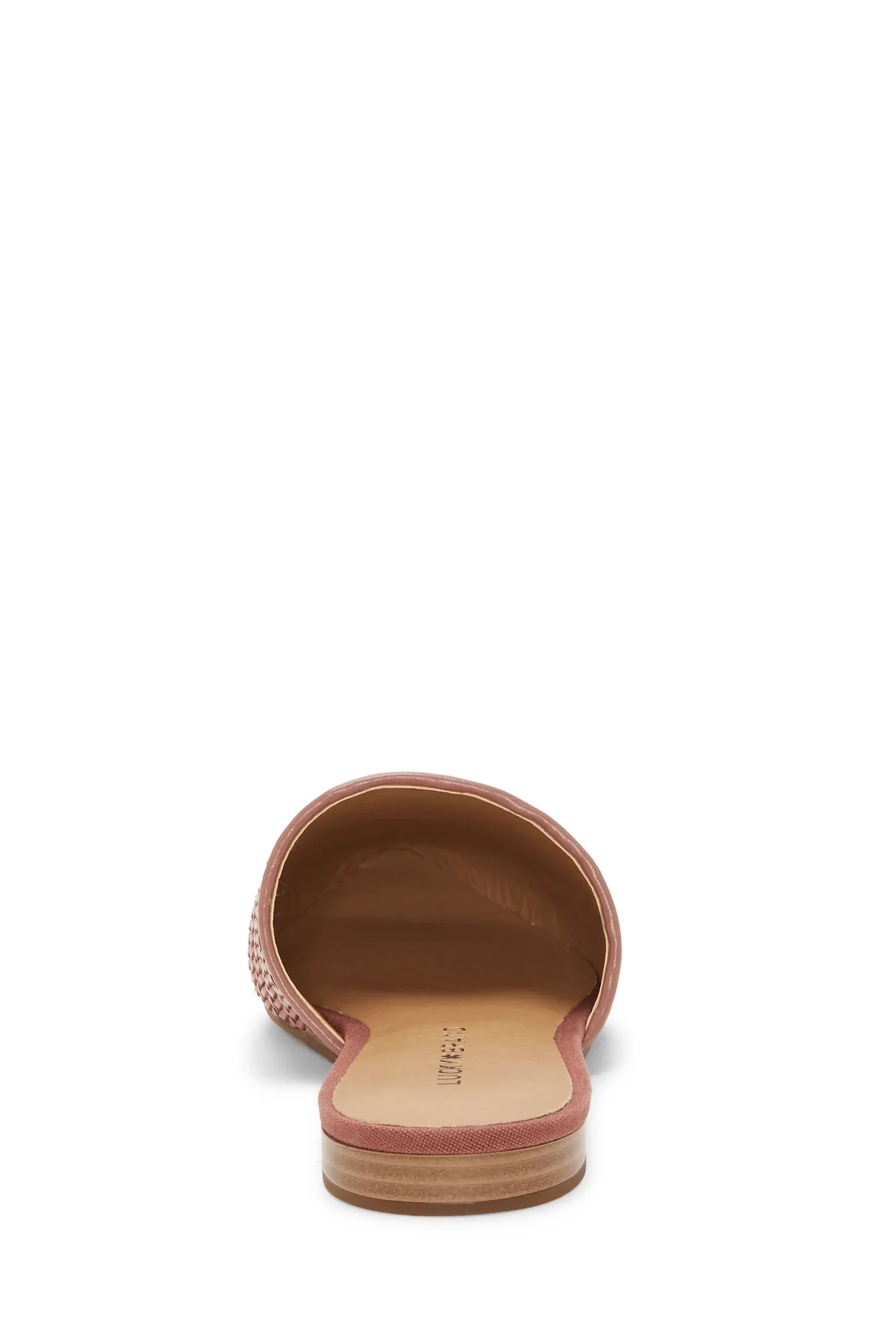 BRADELL LEATHER FLAT SLIDES, image 5