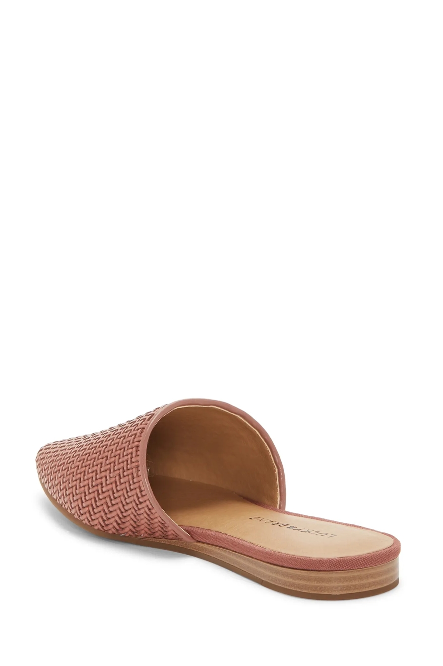 BRADELL LEATHER FLAT SLIDES, image 6