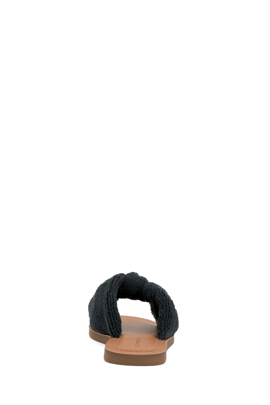BRITTANI TERRY CLOTH SLIDE, image 2