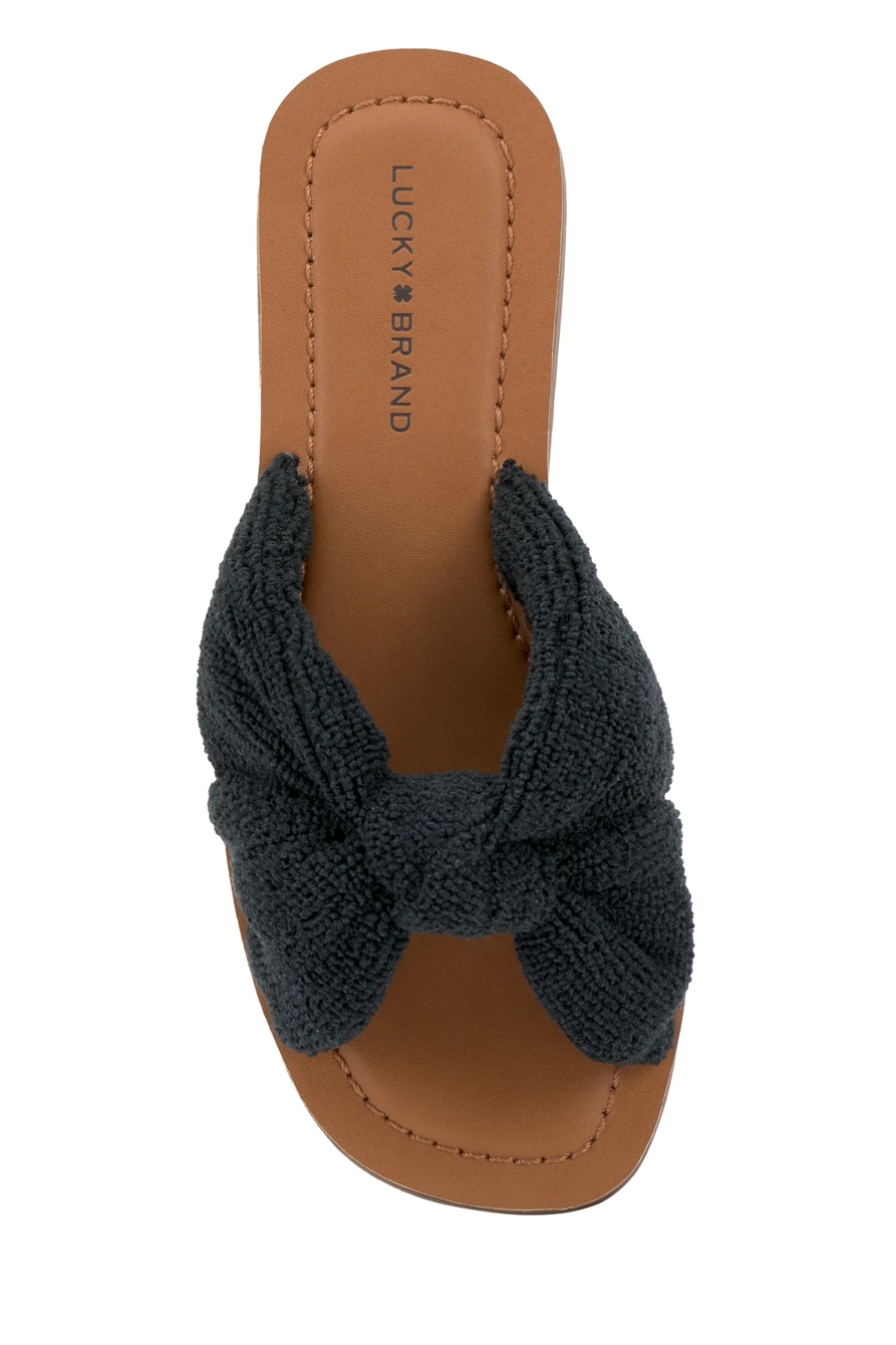 BRITTANI TERRY CLOTH SLIDE, image 5