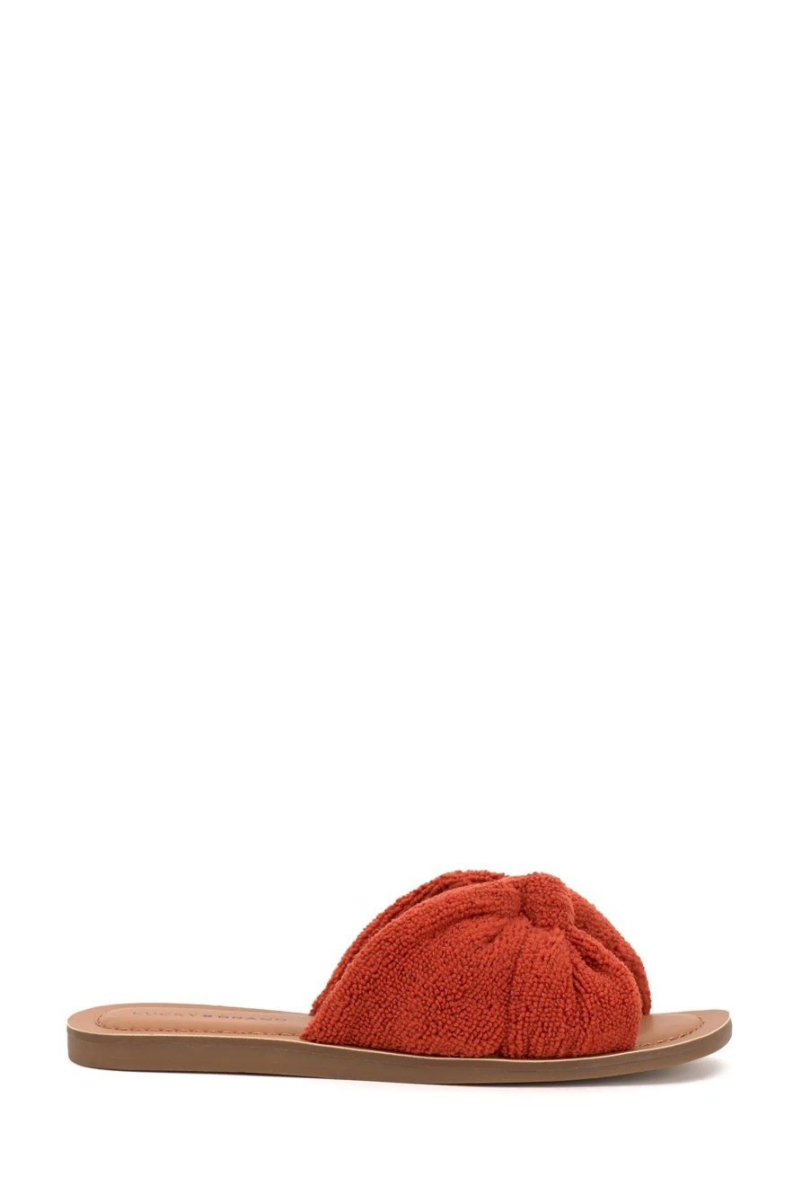 BRITTANI TERRY CLOTH SLIDE, image 7