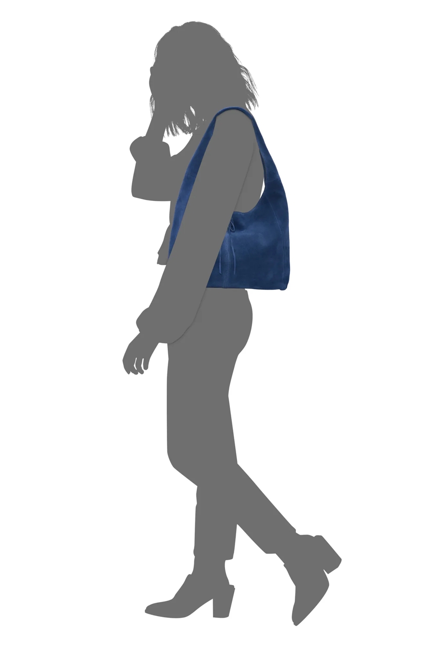 CLEM SUEDE HOBO BAG, image 4
