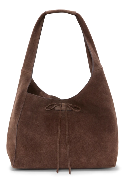 CLEM MINI SUEDE HOBO BAG, image 1