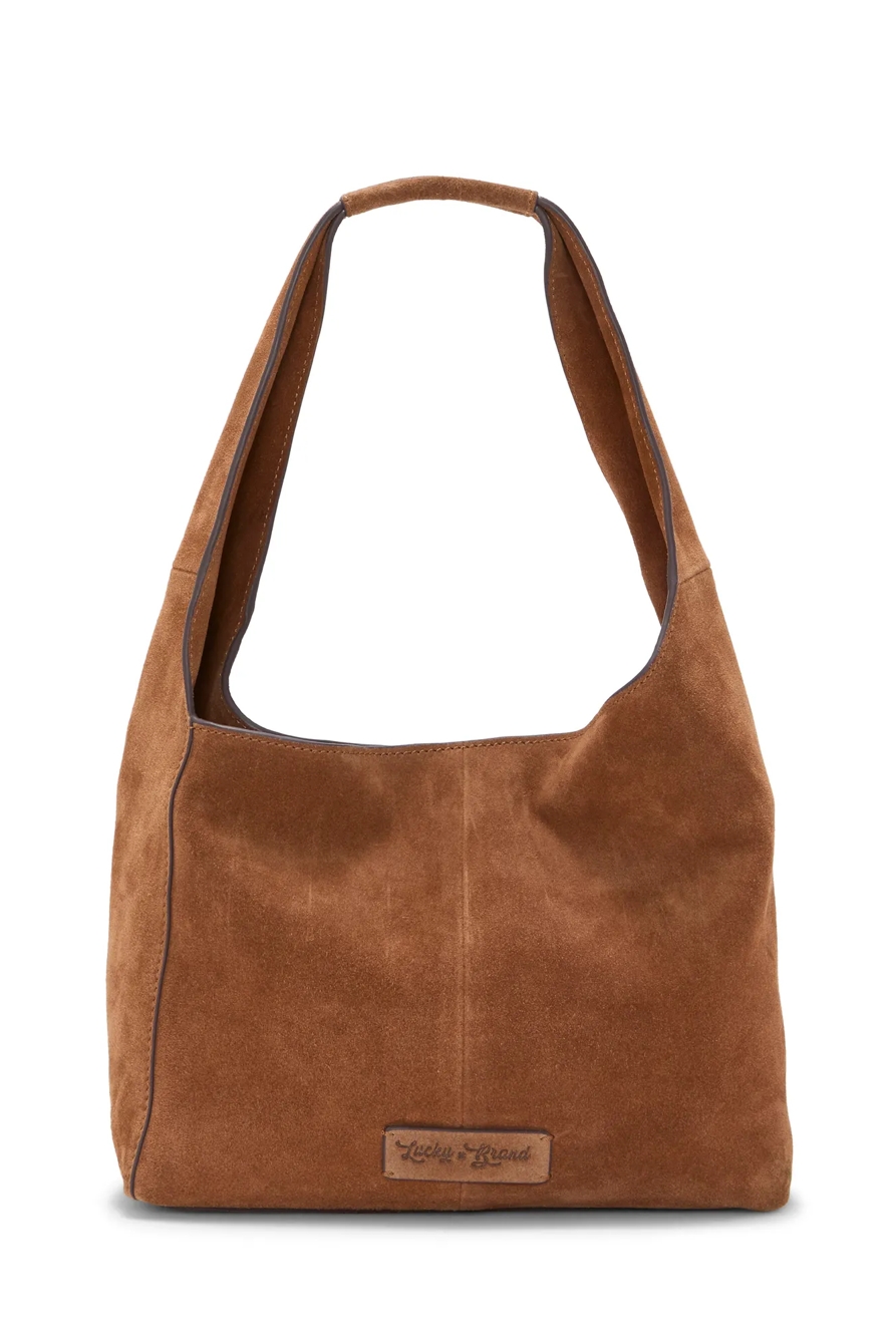 CLEM MINI SUEDE HOBO BAG, image 2