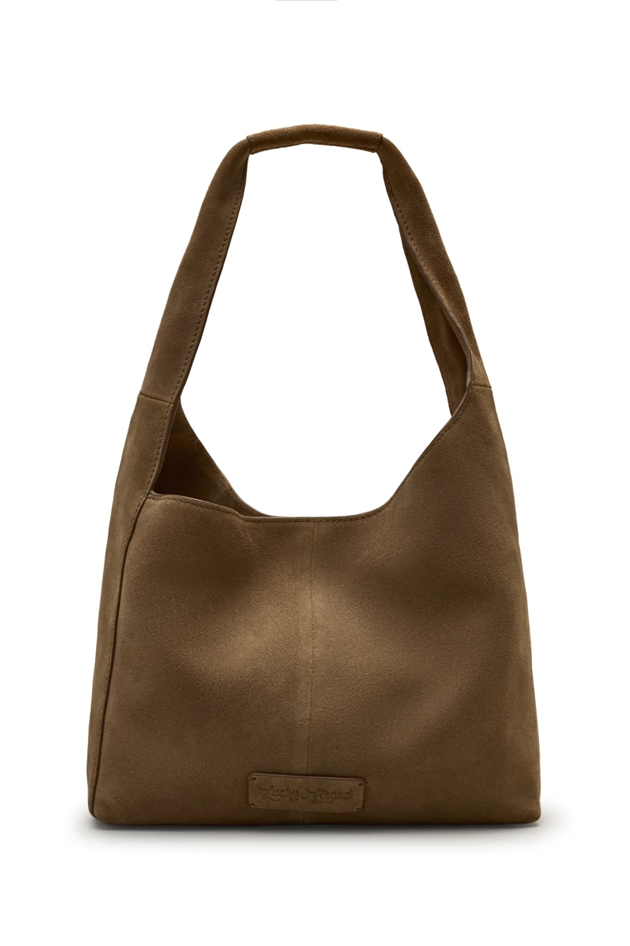 CLEM MINI SUEDE HOBO BAG, image 2