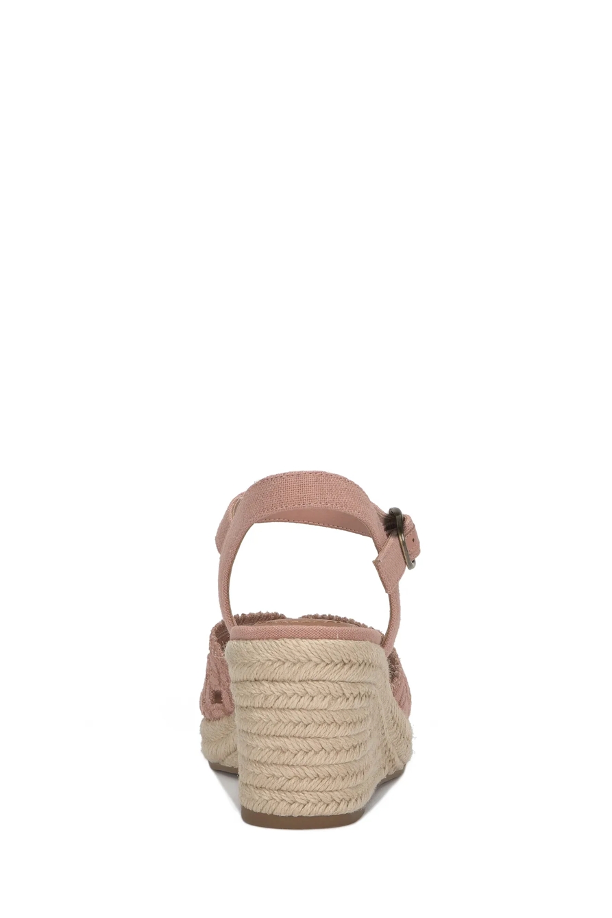 Coyna Floral Espadrille Wedge Sandal, image 2