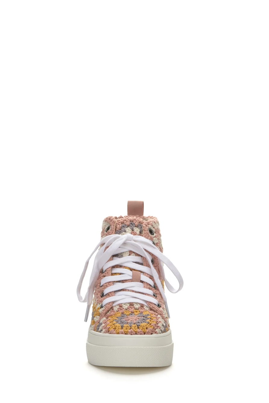 CURLA CROCHET HIGH TOP SNEAKER, image 3