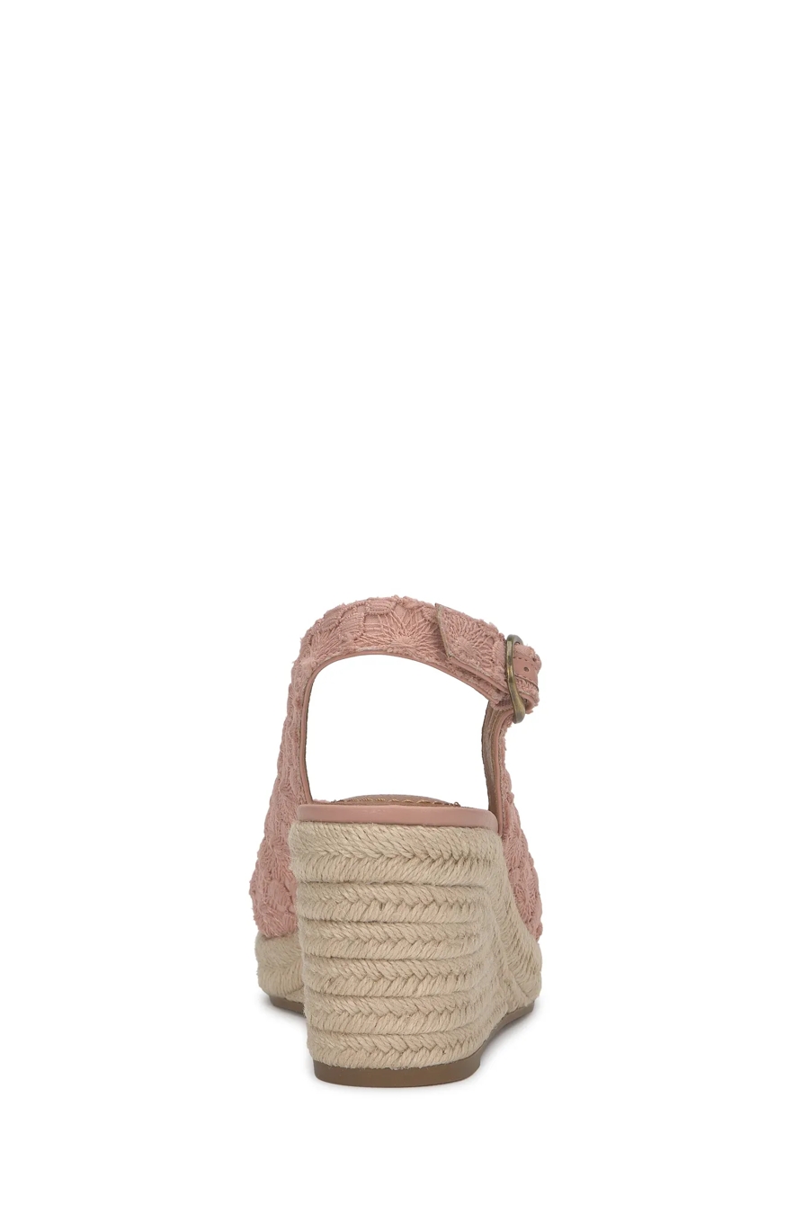Cyrila Embroidered Espadrille Wedge Sandal, image 2