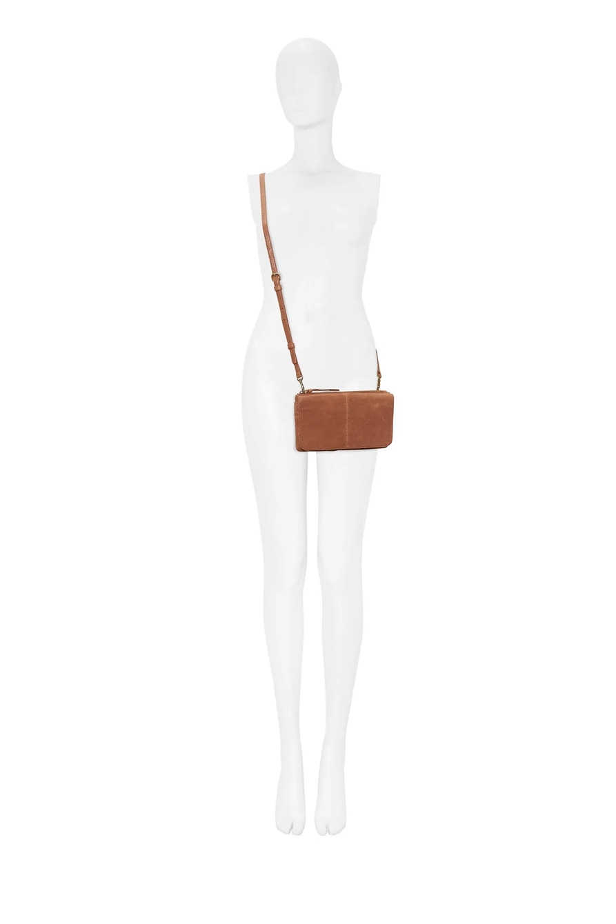 DEV CONVERTIBLE LEATHER WALLET BAG, image 5