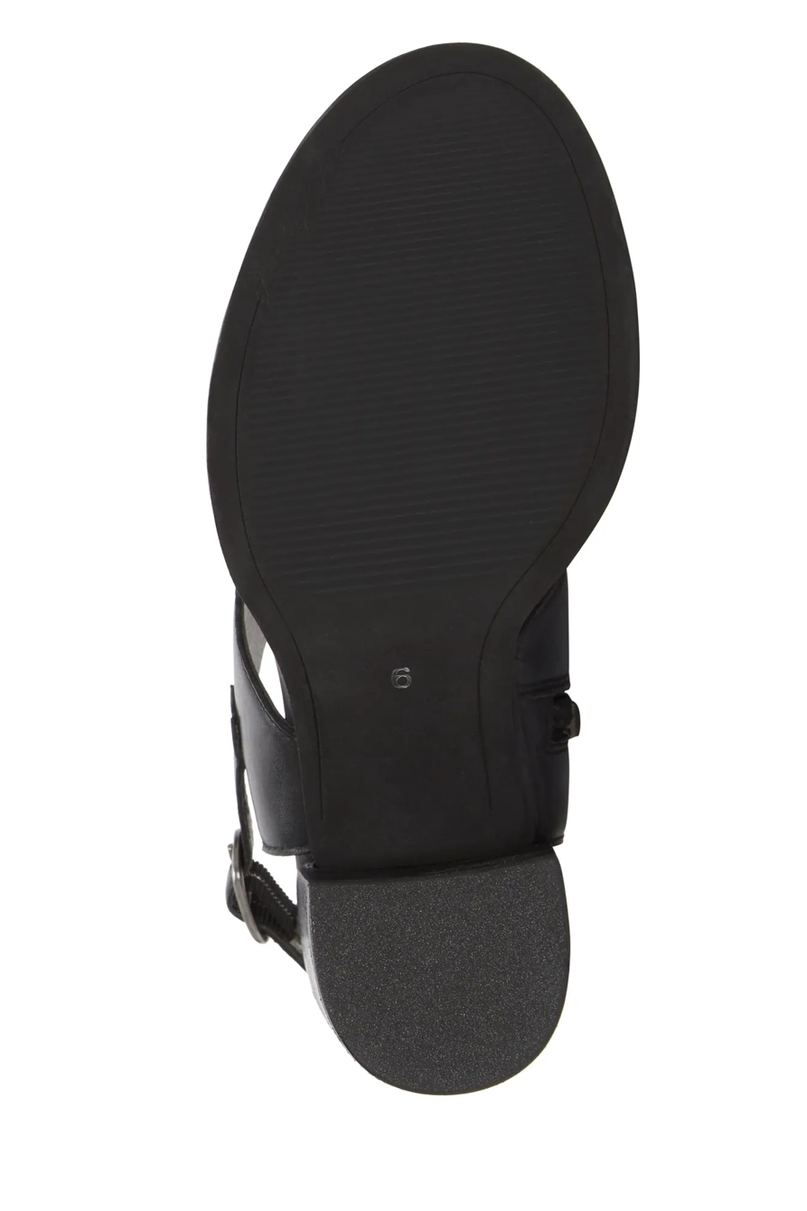 Dinzin Double Band Heeled Sandal, image 6
