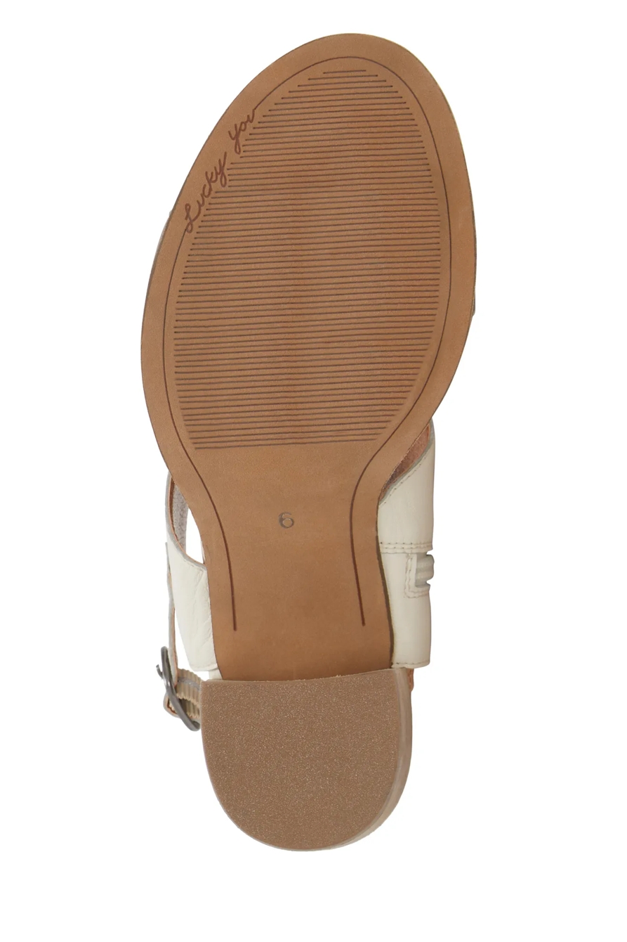 Dinzin Double Band Heeled Sandal, image 6
