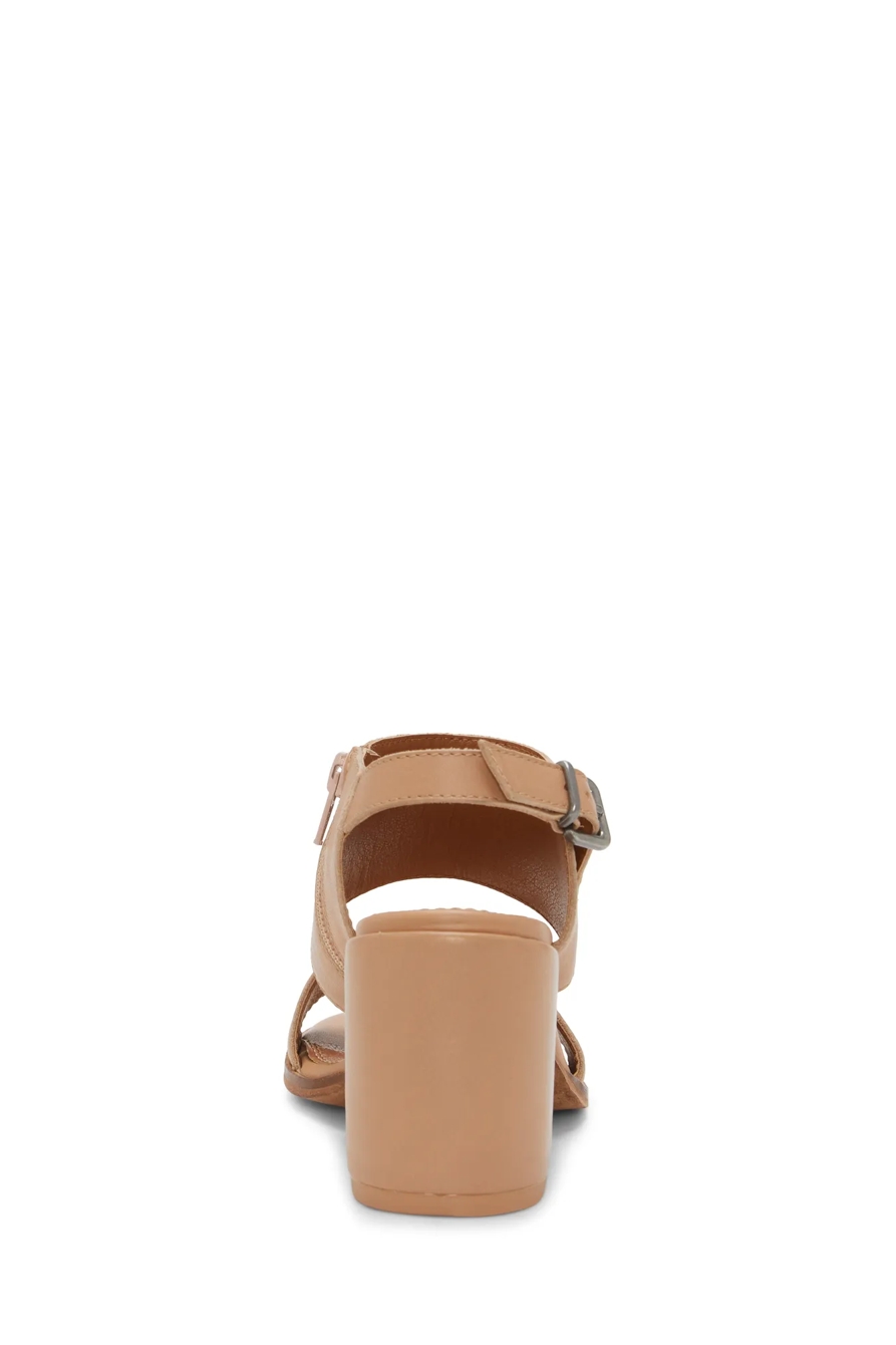 Dinzin Double Band Heeled Sandal, image 2