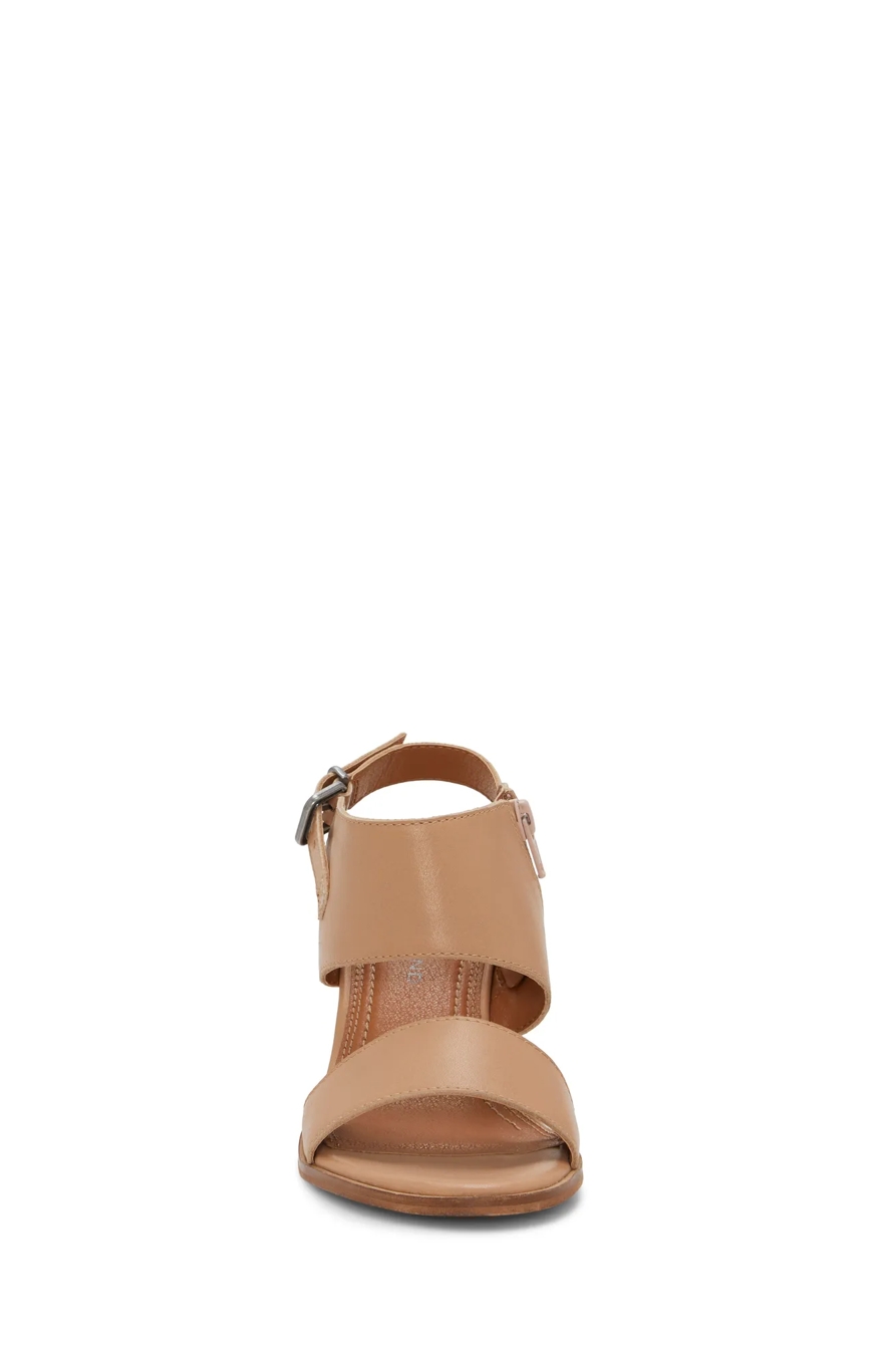 Dinzin Double Band Heeled Sandal, image 3
