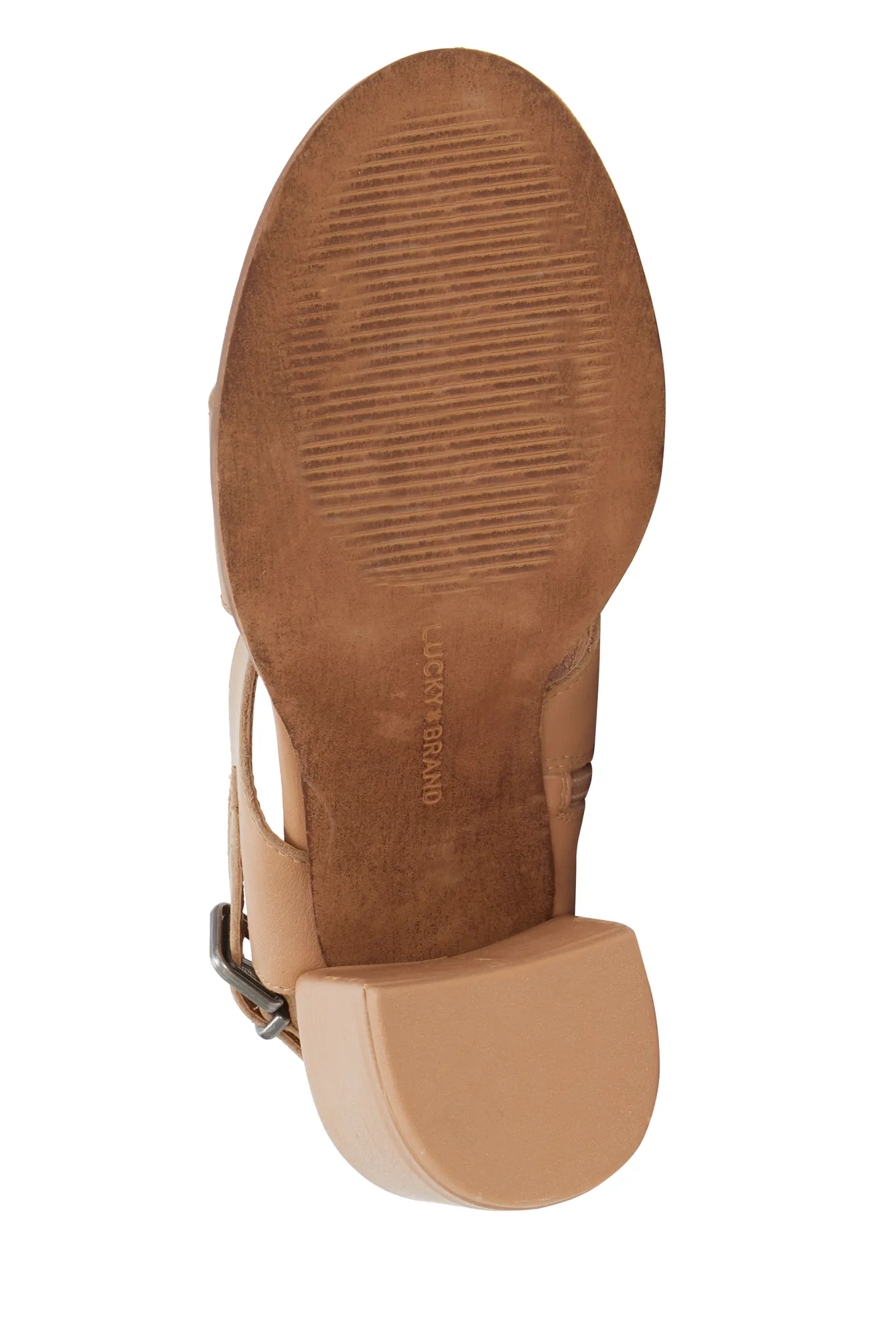 Dinzin Double Band Heeled Sandal, image 6