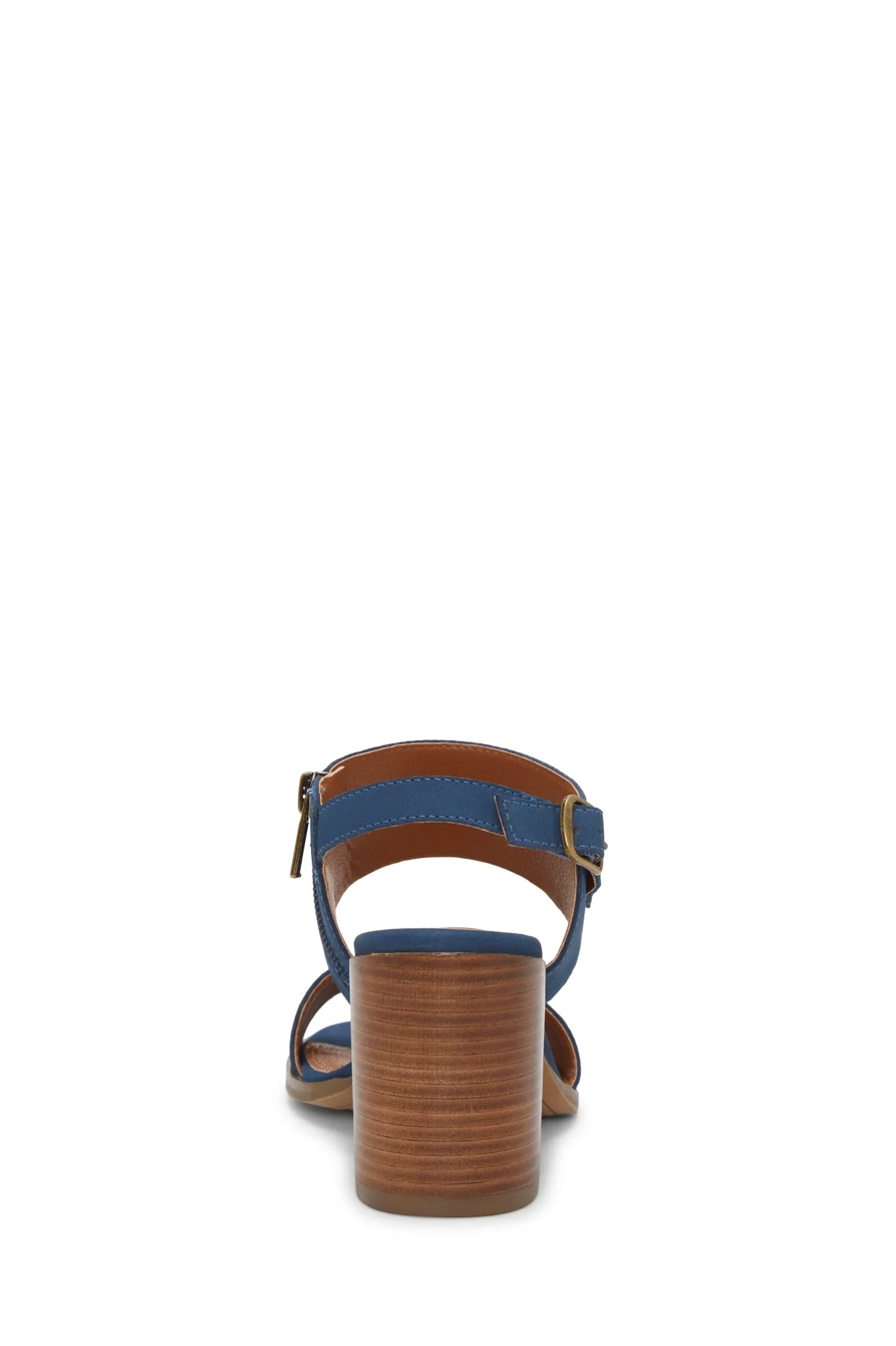 Dinzin Double Band Heeled Sandal, image 2