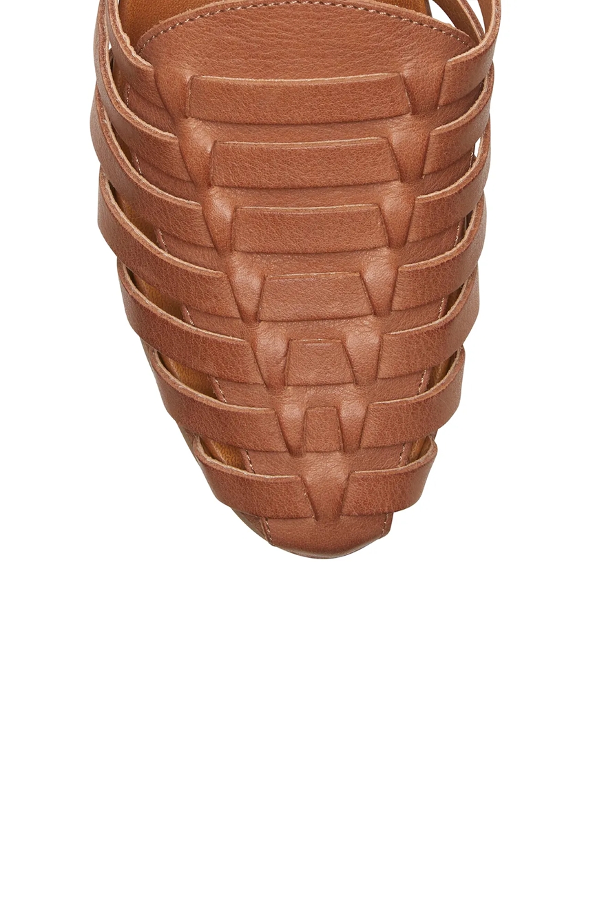 DOERID LEATHER FLAT SLIDES, image 8