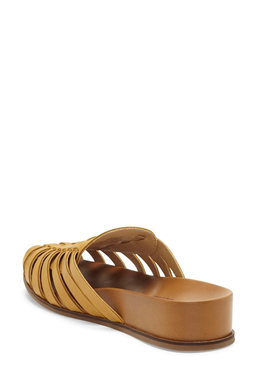 DOERID LEATHER FLAT SLIDES, image 4