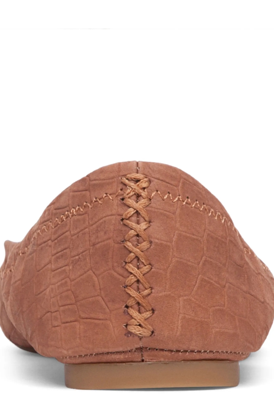 EMMIE LEATHER FLATS, image 5