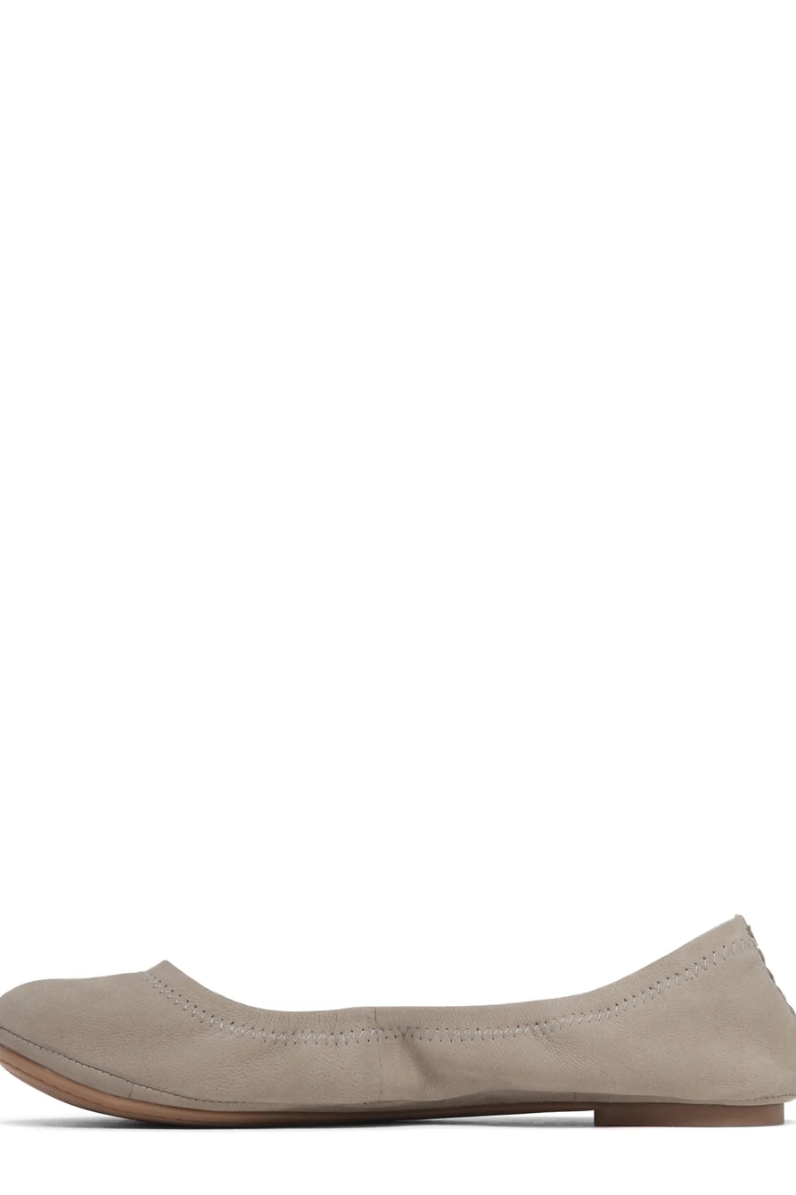 EMMIE LEATHER FLATS, image 3