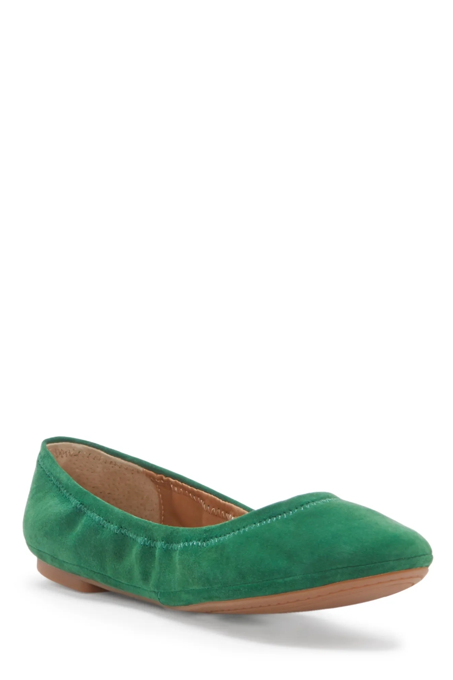 EMMIE LEATHER FLATS, image 1