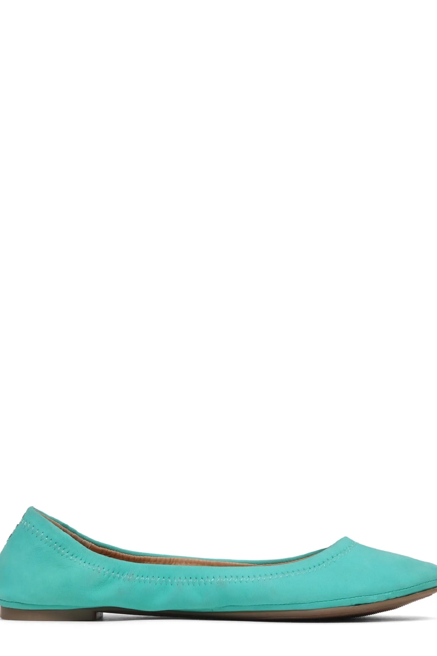 EMMIE LEATHER FLATS, image 2