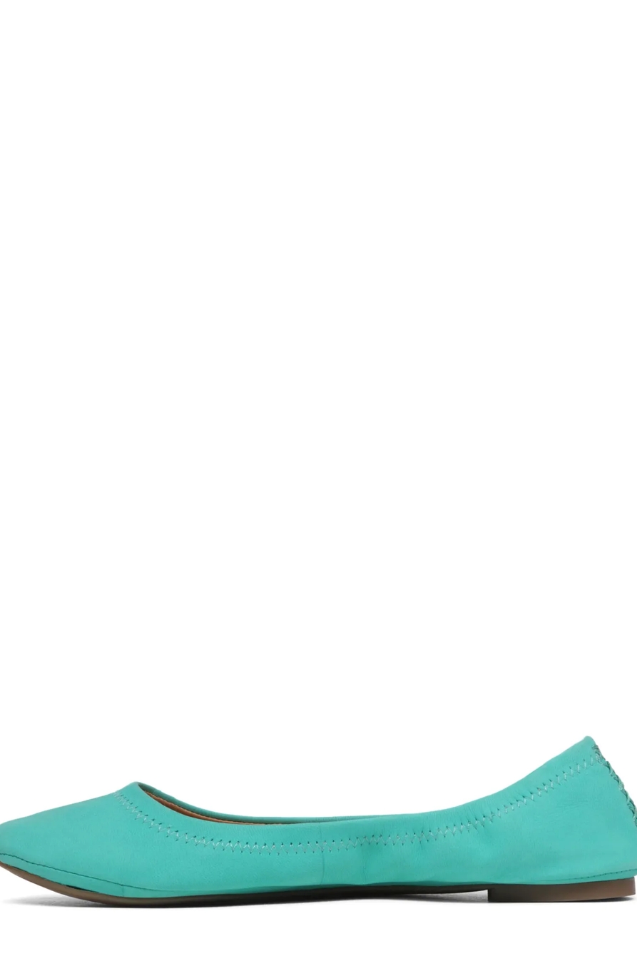 EMMIE LEATHER FLATS, image 3