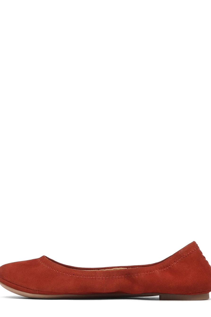 EMMIE LEATHER FLATS, image 3