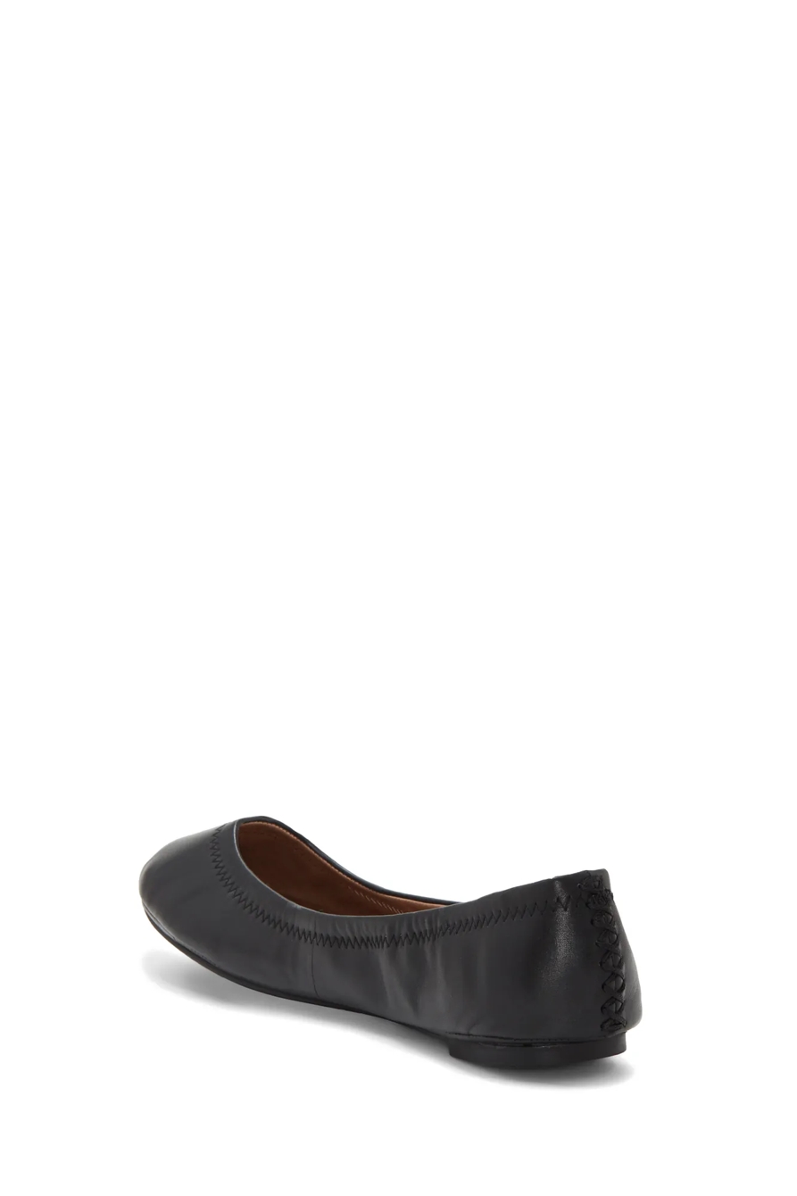 EMMIE BALLET LEATHER FLATS, image 4