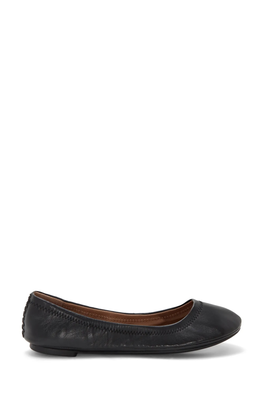 EMMIE BALLET LEATHER FLATS, image 6