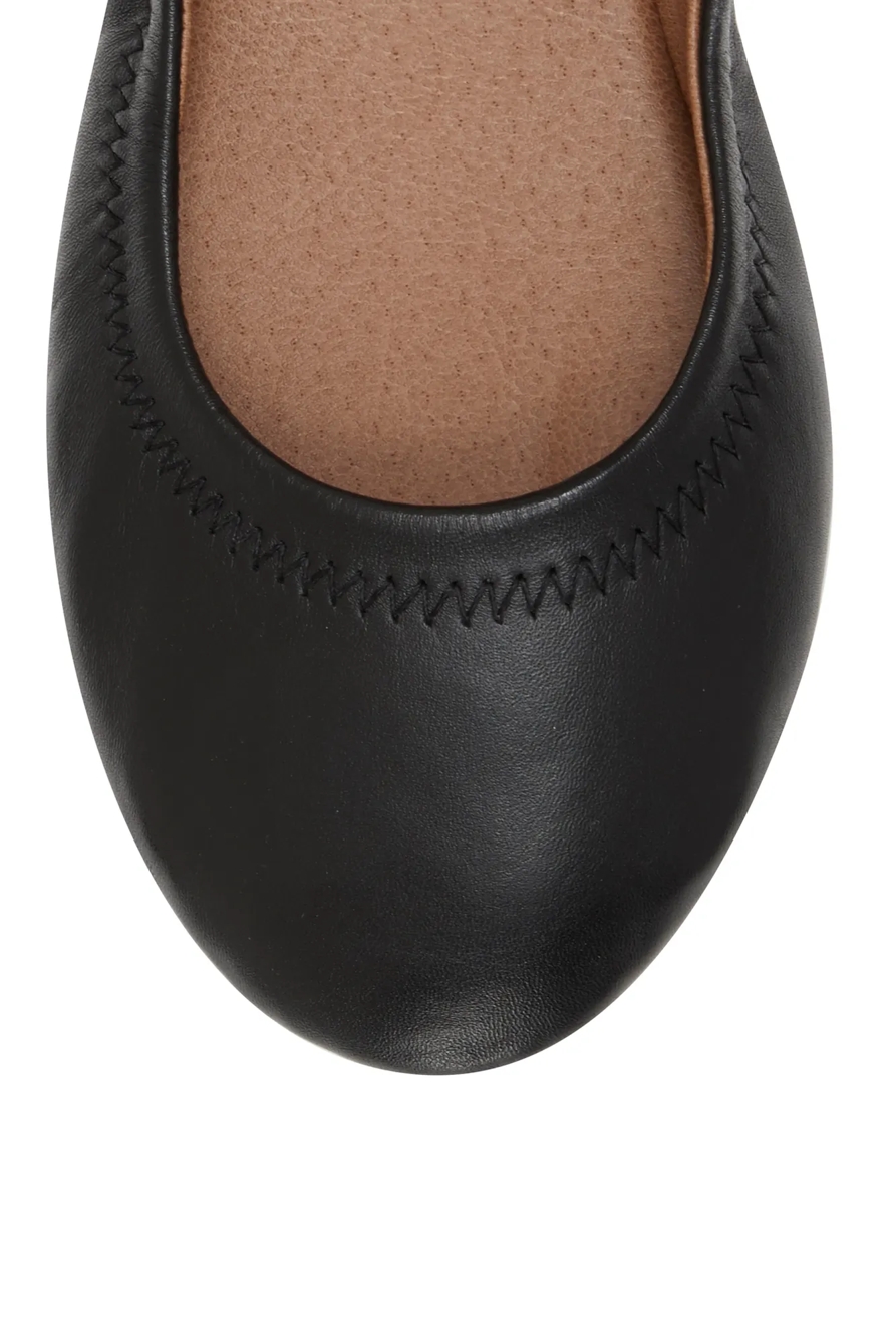 EMMIE BALLET LEATHER FLATS, image 8