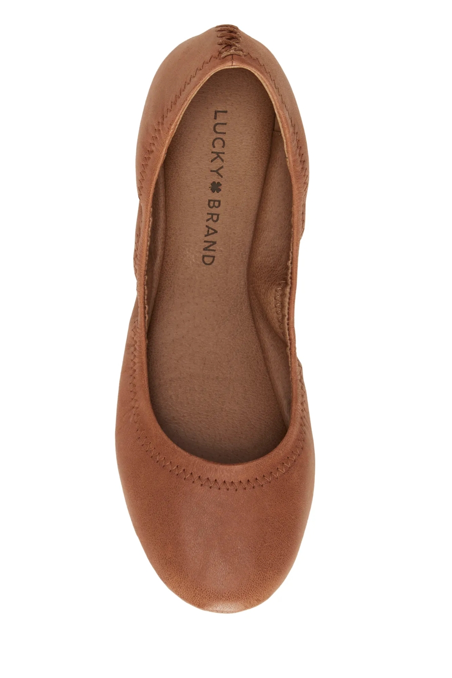 EMMIE BALLET LEATHER FLATS, image 5
