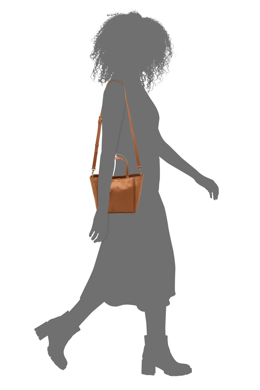 ENNA VEGAN LEATHER TOTE, image 4