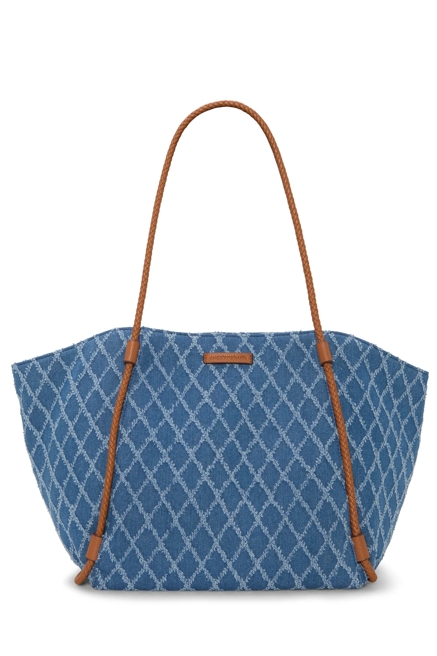EZRI DENIM TOTE, image 1