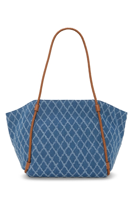 EZRI DENIM TOTE, image 2