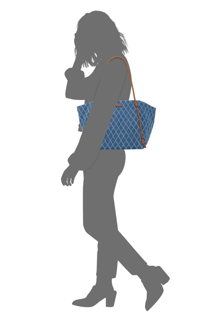 EZRI DENIM TOTE, image 4