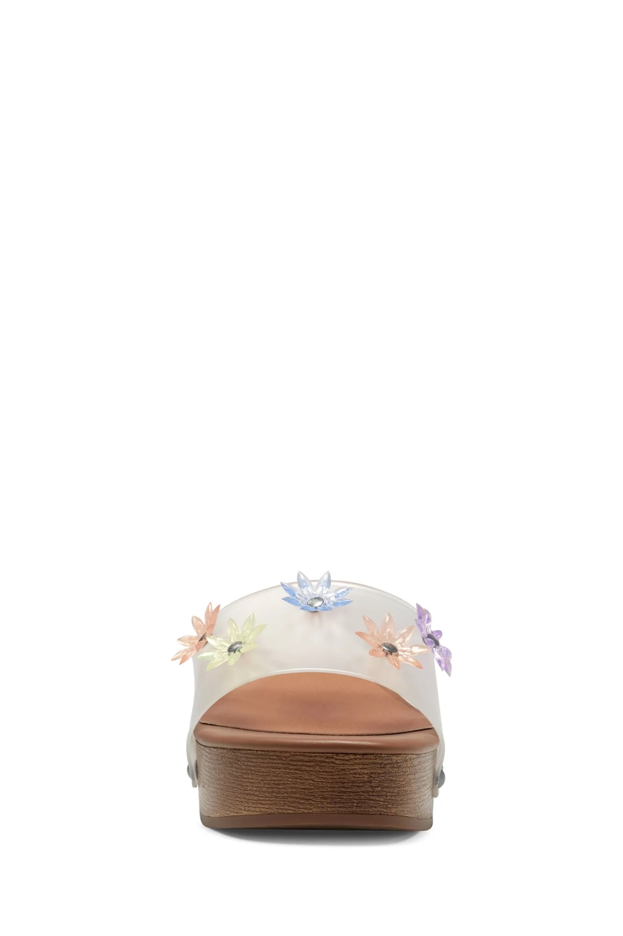 FALLYN FLOWER JELLY CLOG, image 3