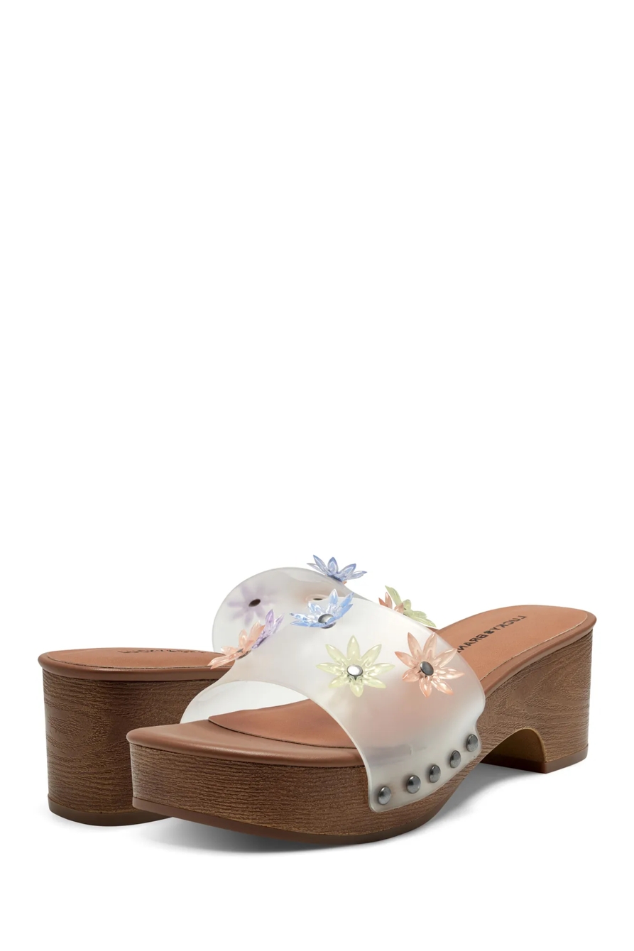 FALLYN FLOWER JELLY CLOG, image 6