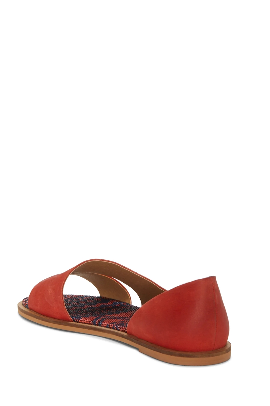 FELICITAS LEATHER FLAT, image 3