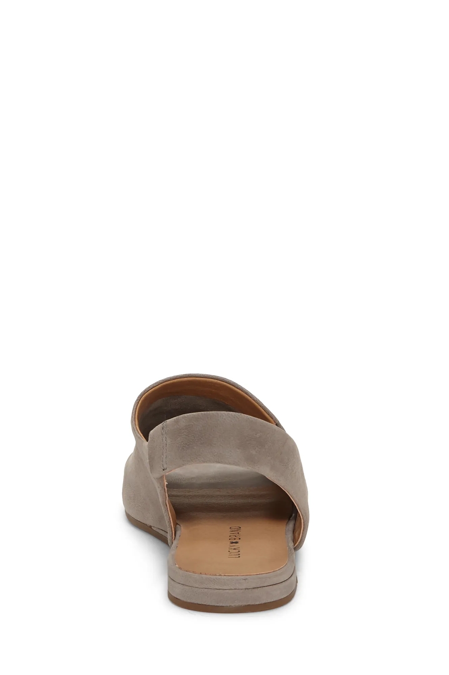 GEORGETA SUEDE FLAT SANDALS, image 4