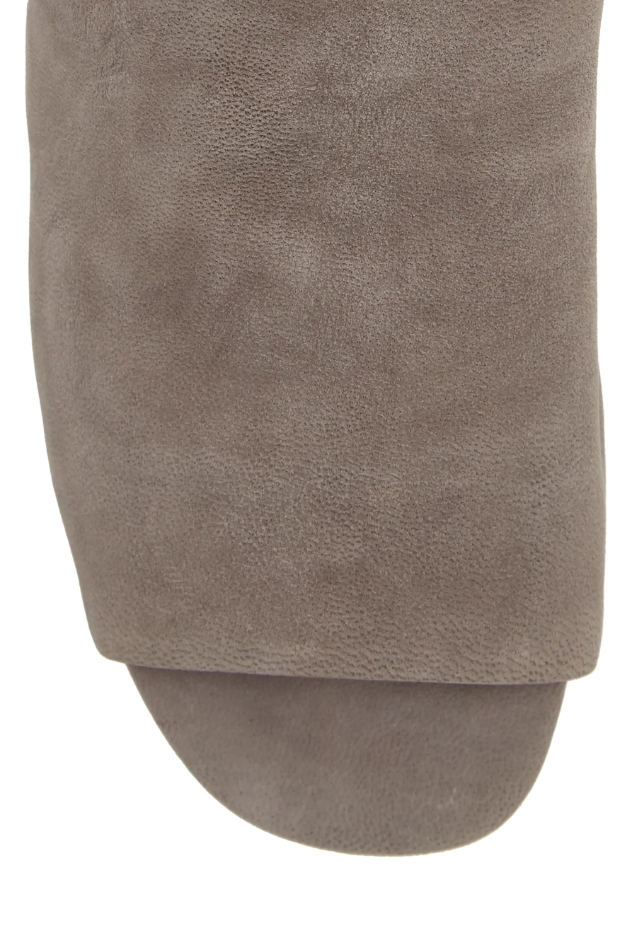 GEORGETA SUEDE FLAT SANDALS, image 8