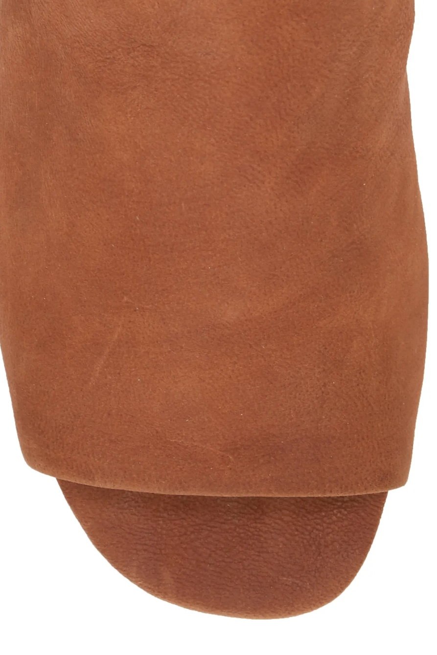 GEORGETA SUEDE FLAT SANDALS, image 8