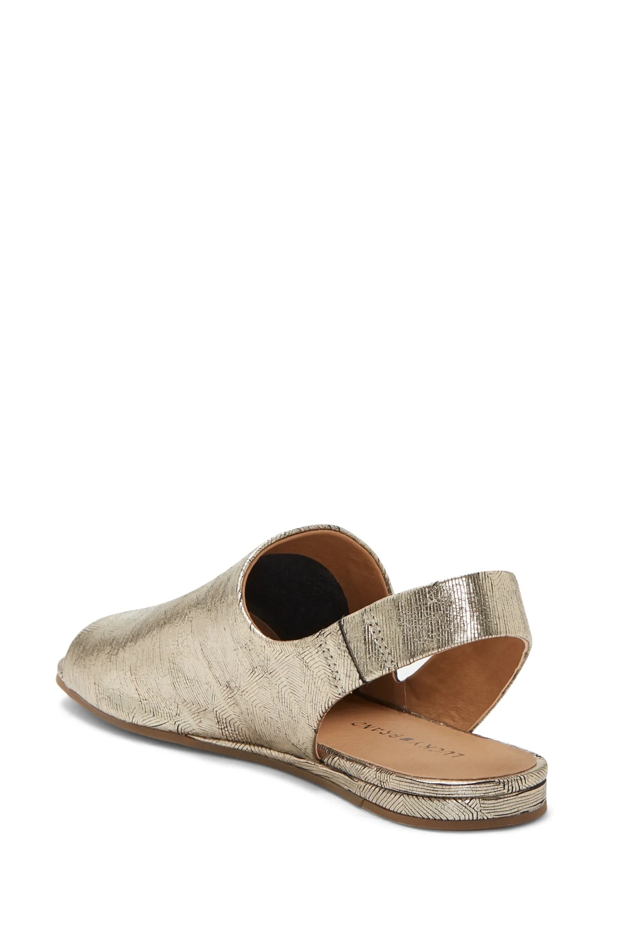 GEORGETA SUEDE FLAT SANDALS, image 3