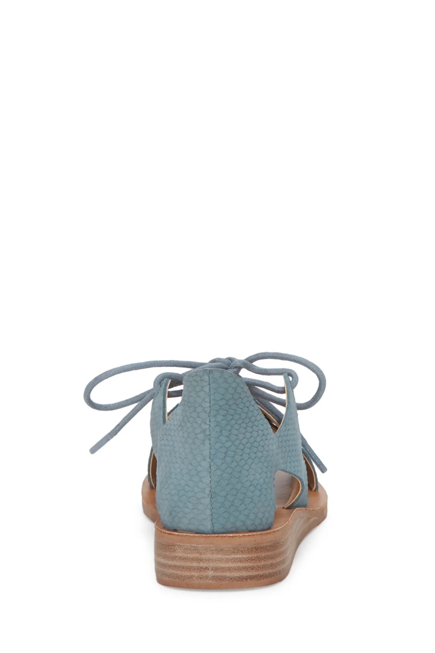 HAFSA LEATHER FLAT SANDAL, image 5