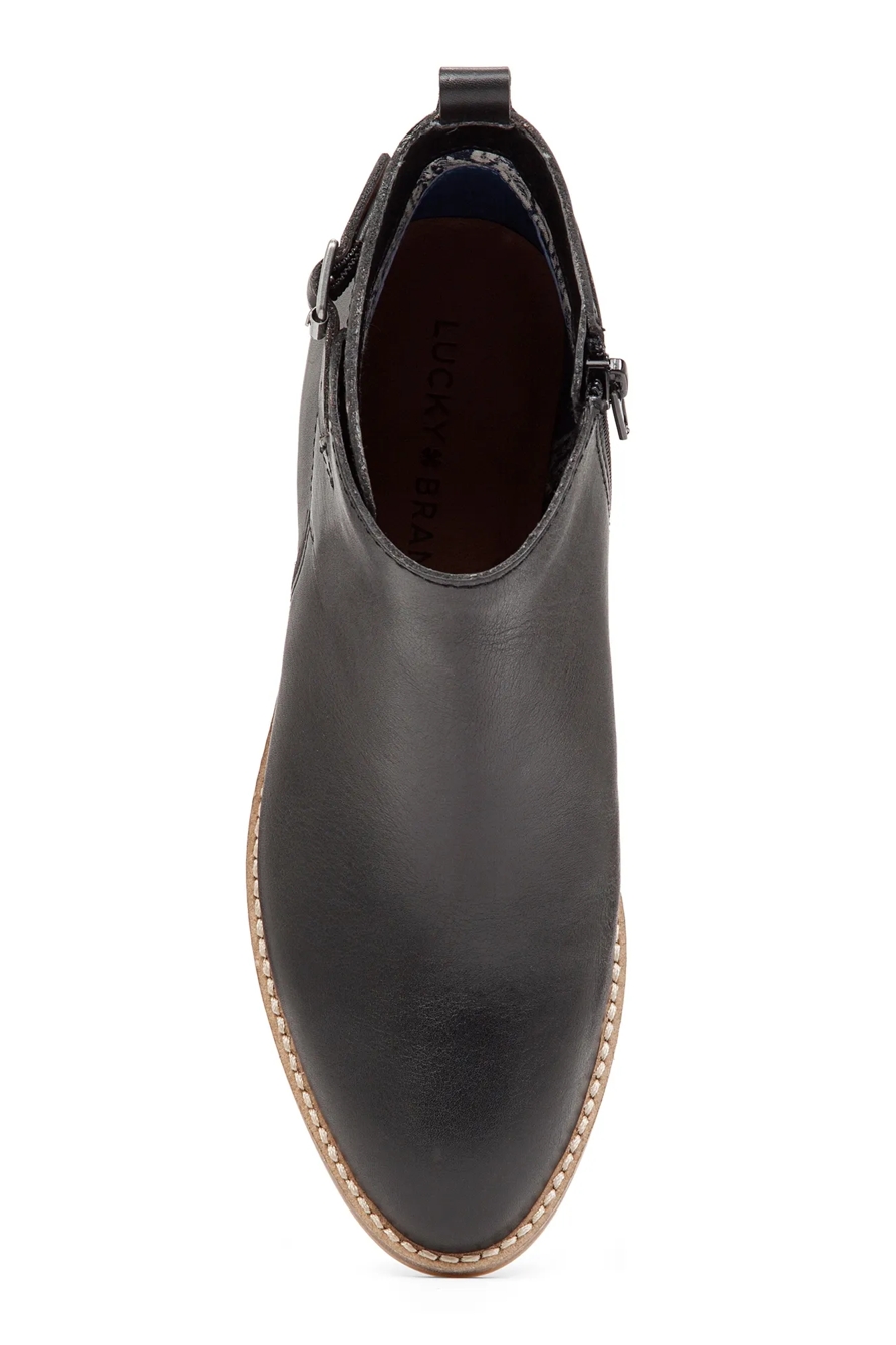 HARPIEE LEATHER BOOTIE, image 4