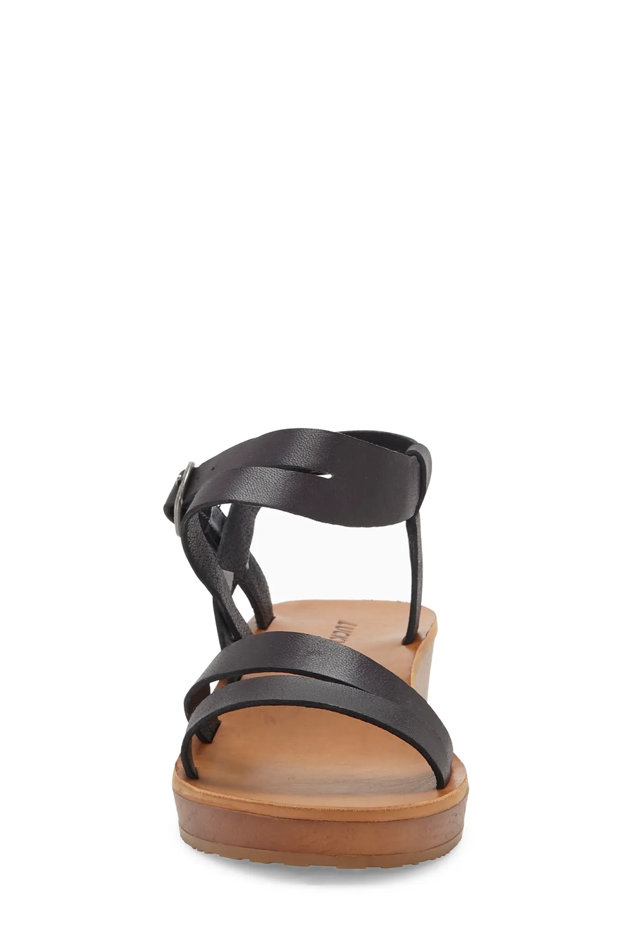 HECILIA LEATHER WEDGE, image 3