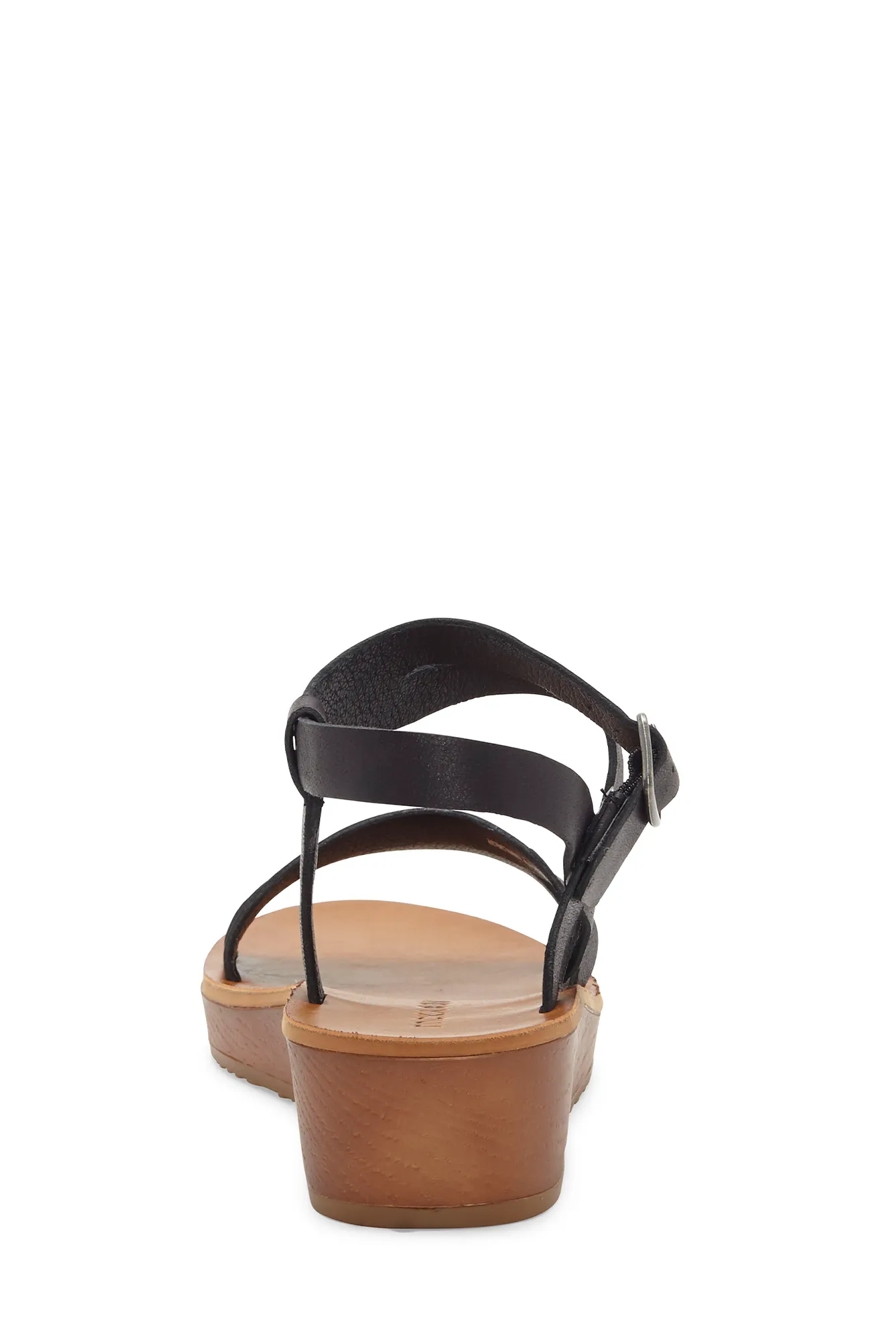 HECILIA LEATHER WEDGE, image 4